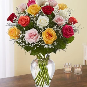 Rose Elegance™ Premium Long Stem Assorted Roses